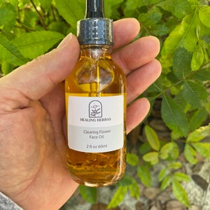 Clearing face oil All Natural Organic