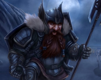 Character Commission Digital Painting (DnD, FFXIV, OC's)