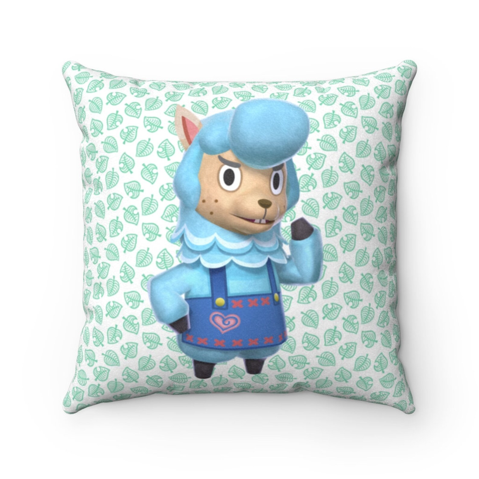 Animal Crossing White Pillows / White Animal Crossing Faux Etsy