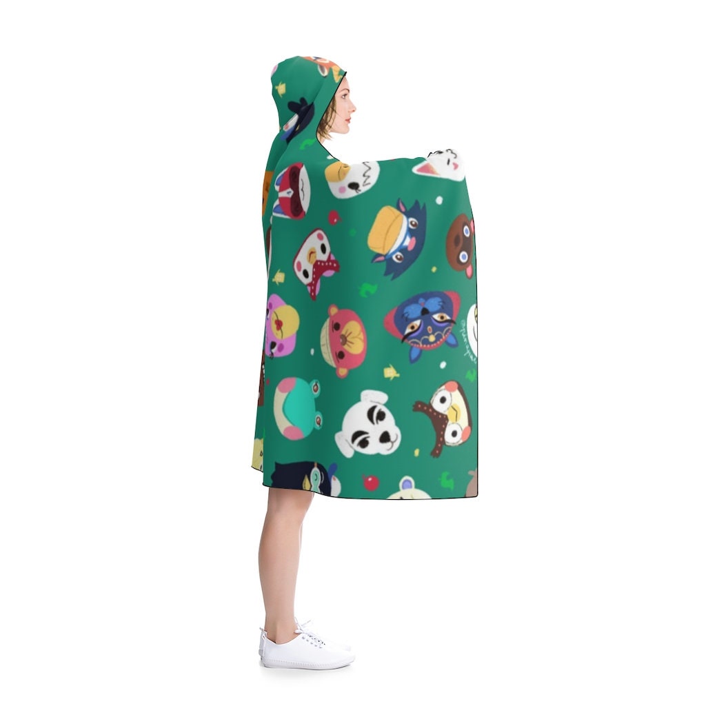 Animal Crossing Hooded Blanket 2 / Animal Crossing Hooded | Etsy