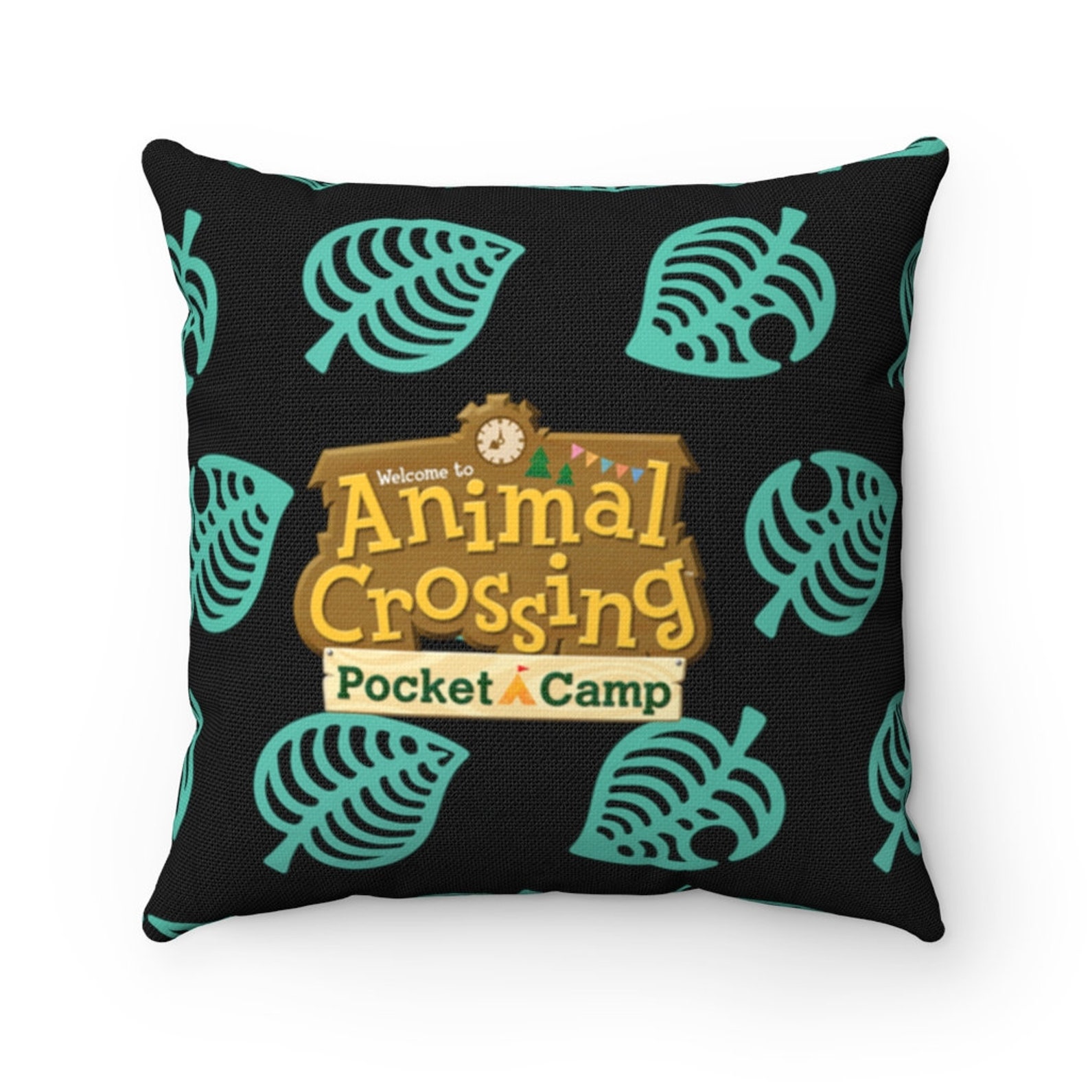 Animal Crossing Pillows / Animal Crossing Faux Suede Square Etsy