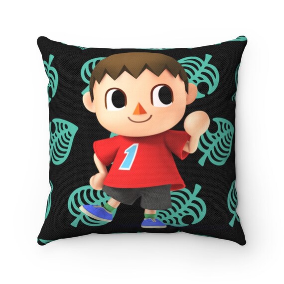 Animal Crossing Pillows / Animal Crossing Faux Suede Square Etsy