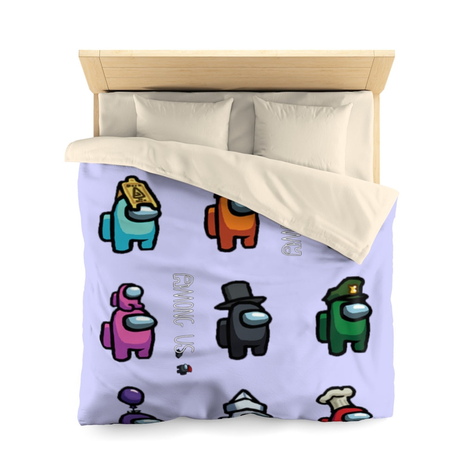 Among Us Microfiber Duvet Cover 5 / Among Us Queen/Twin Duvet Etsy