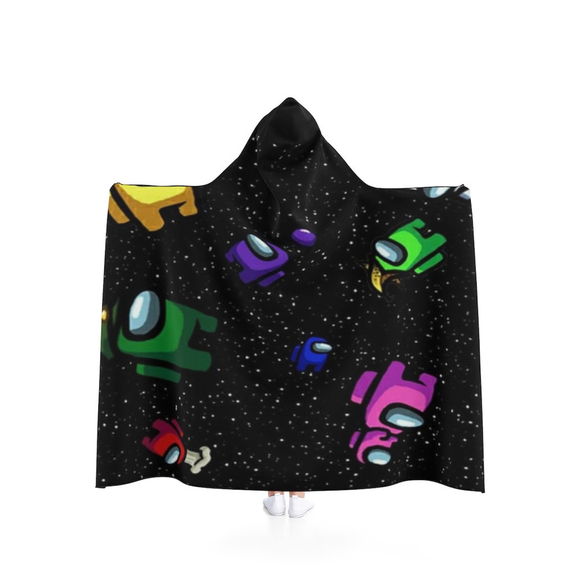 Among Us Hooded Blanket 3 / Among Us Hooded Blankets Etsy