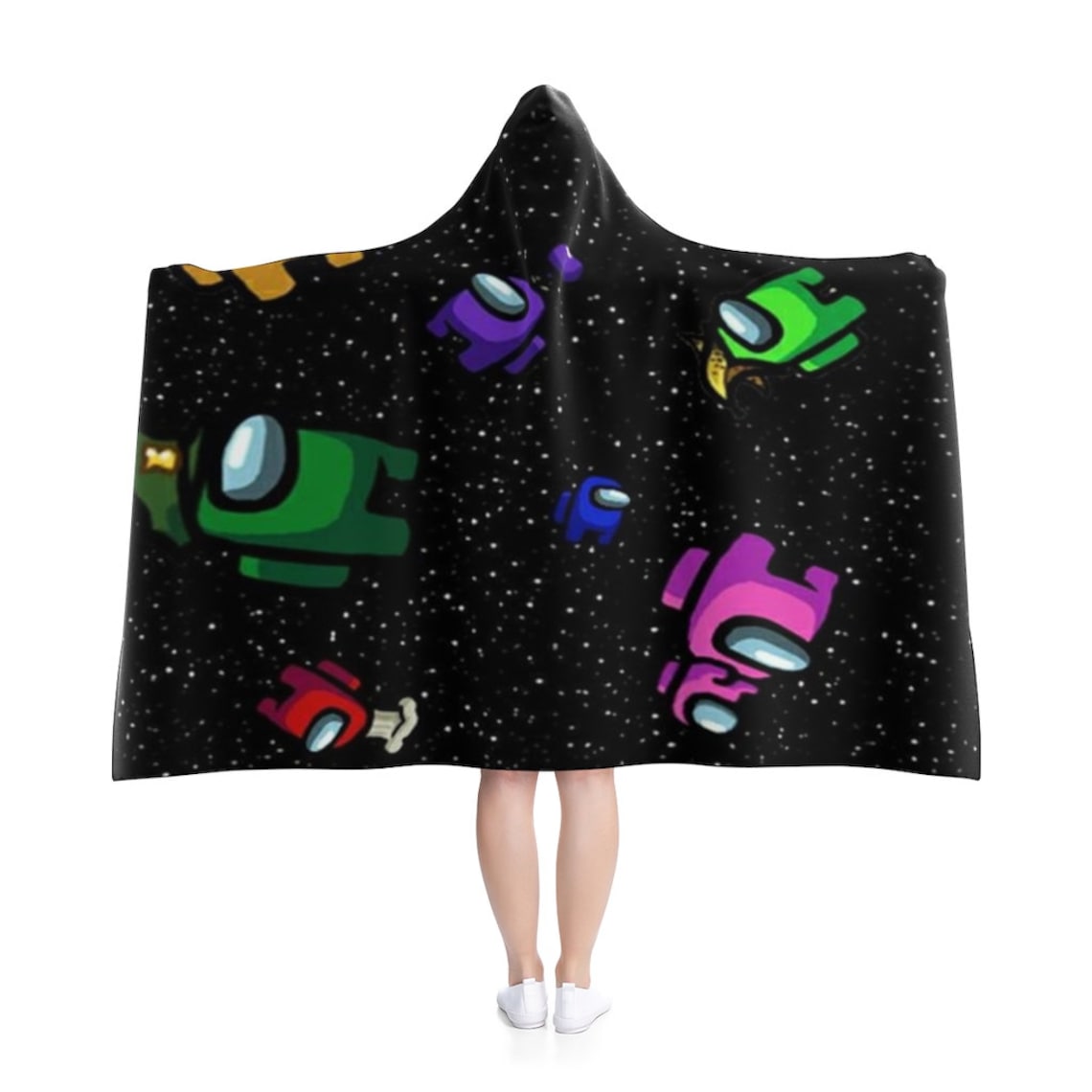 Among Us Hooded Blanket 3 / Among Us Hooded Blankets Etsy