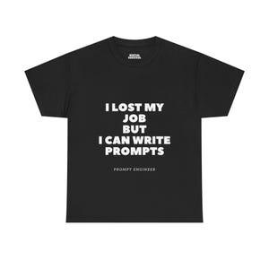 Prompt Engineer T Shirt, lustiges AI Humor T-Shirt, Tech Programmierer Geschenk