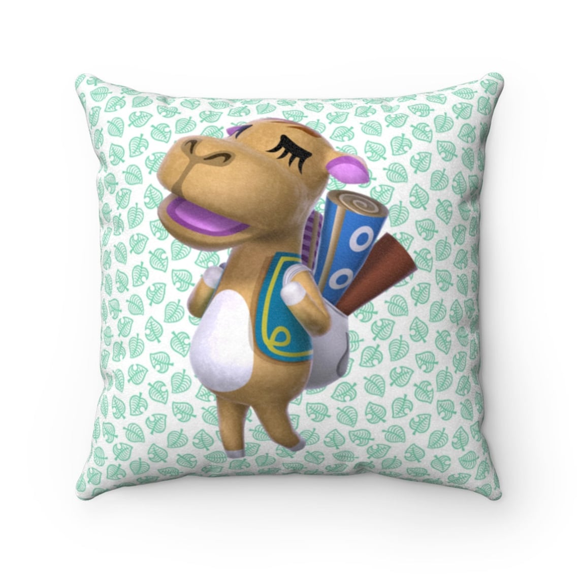 Animal Crossing White Pillows / White Animal Crossing Faux Etsy