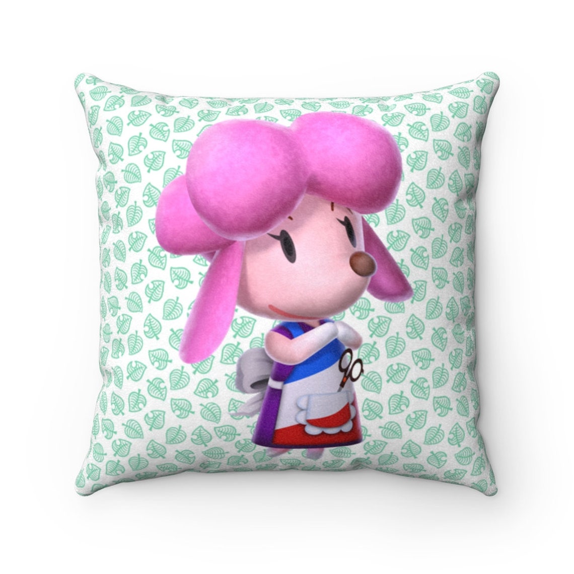 Animal Crossing White Pillows / White Animal Crossing Faux Etsy
