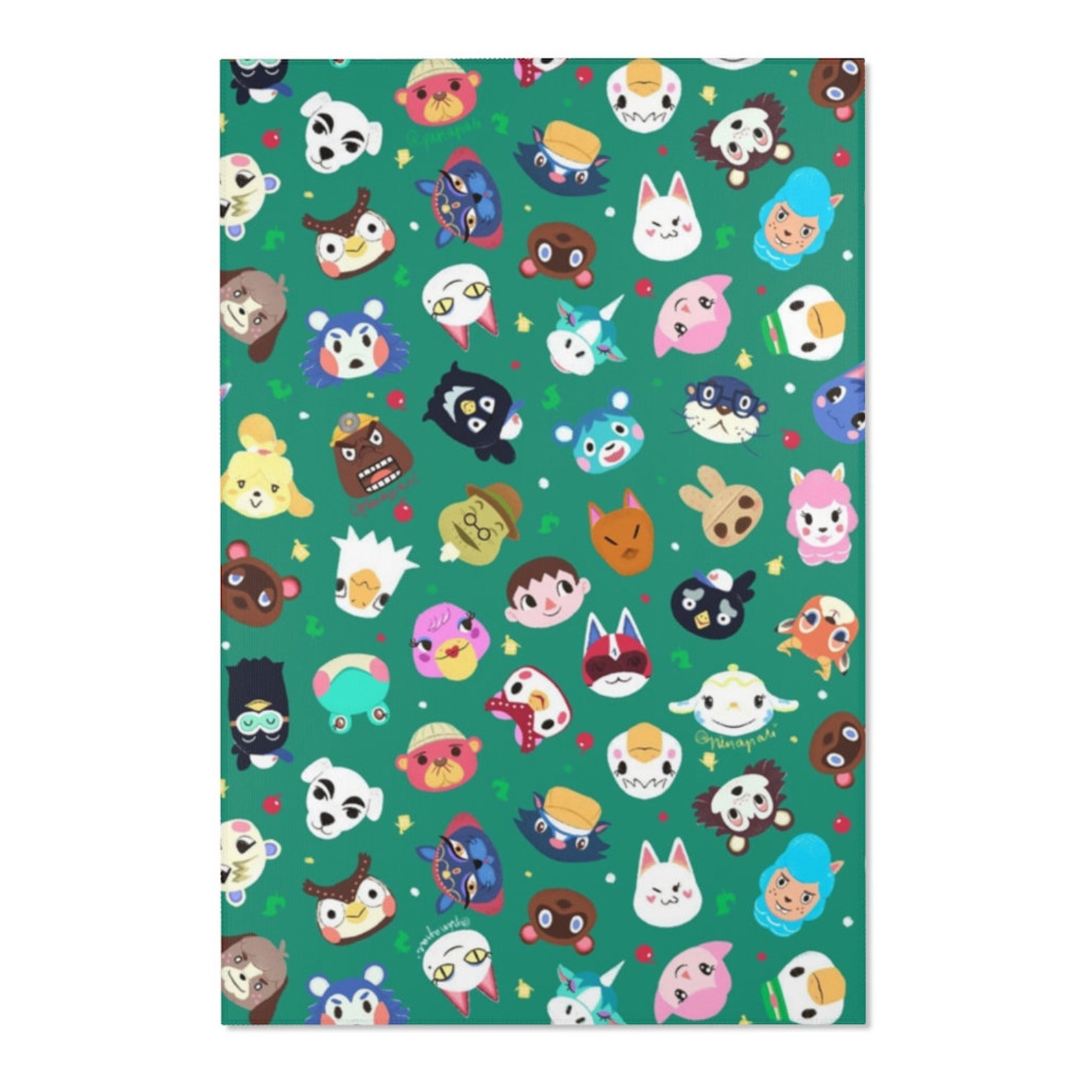 Animal Crossing Area Rug 4 / Animal Crossing Horizontal and Etsy