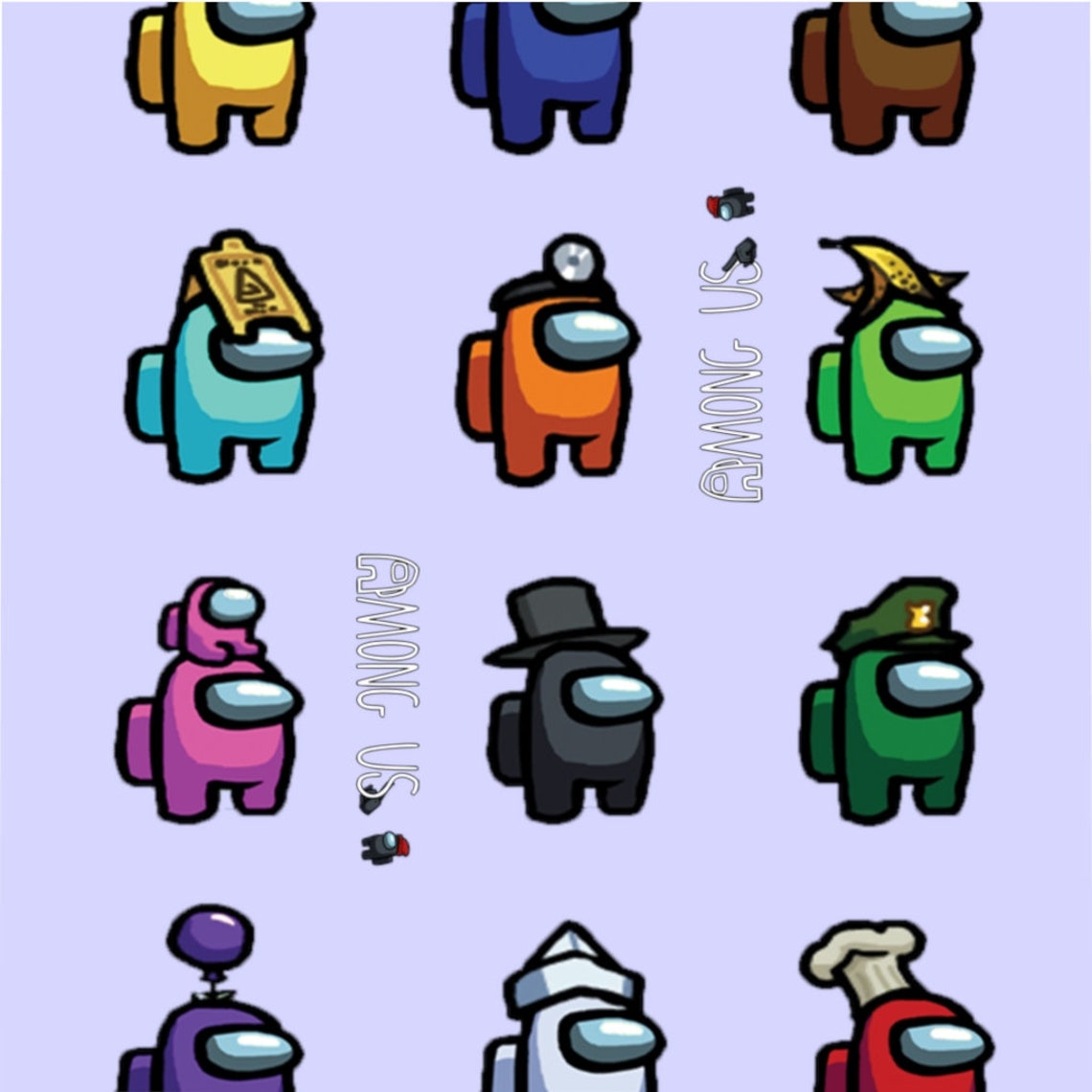 Among Us Microfiber Duvet Cover 5 / Among Us Queen/Twin Duvet Etsy