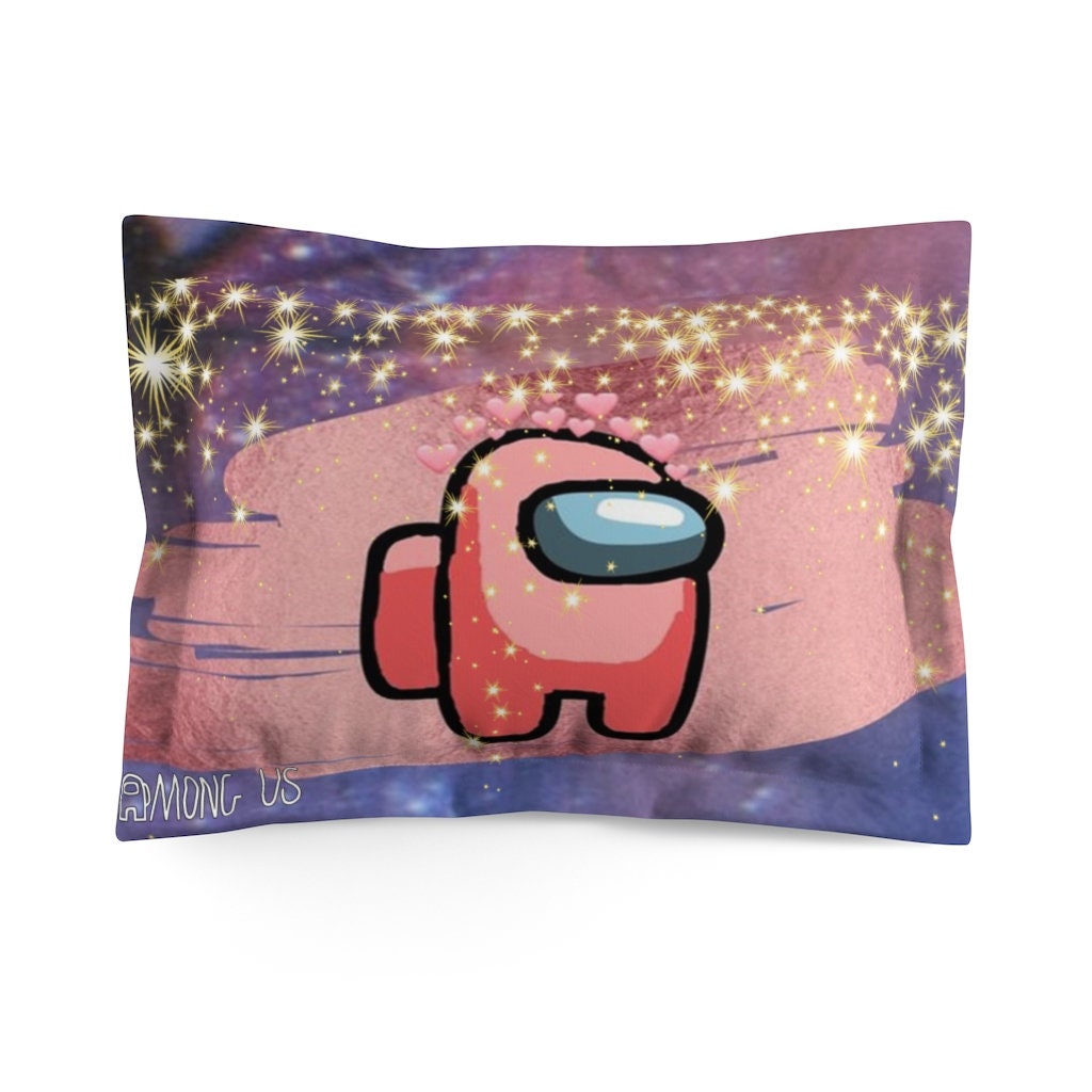 Among Us Microfiber Pillows Sham / Among Us King Microfiber Etsy