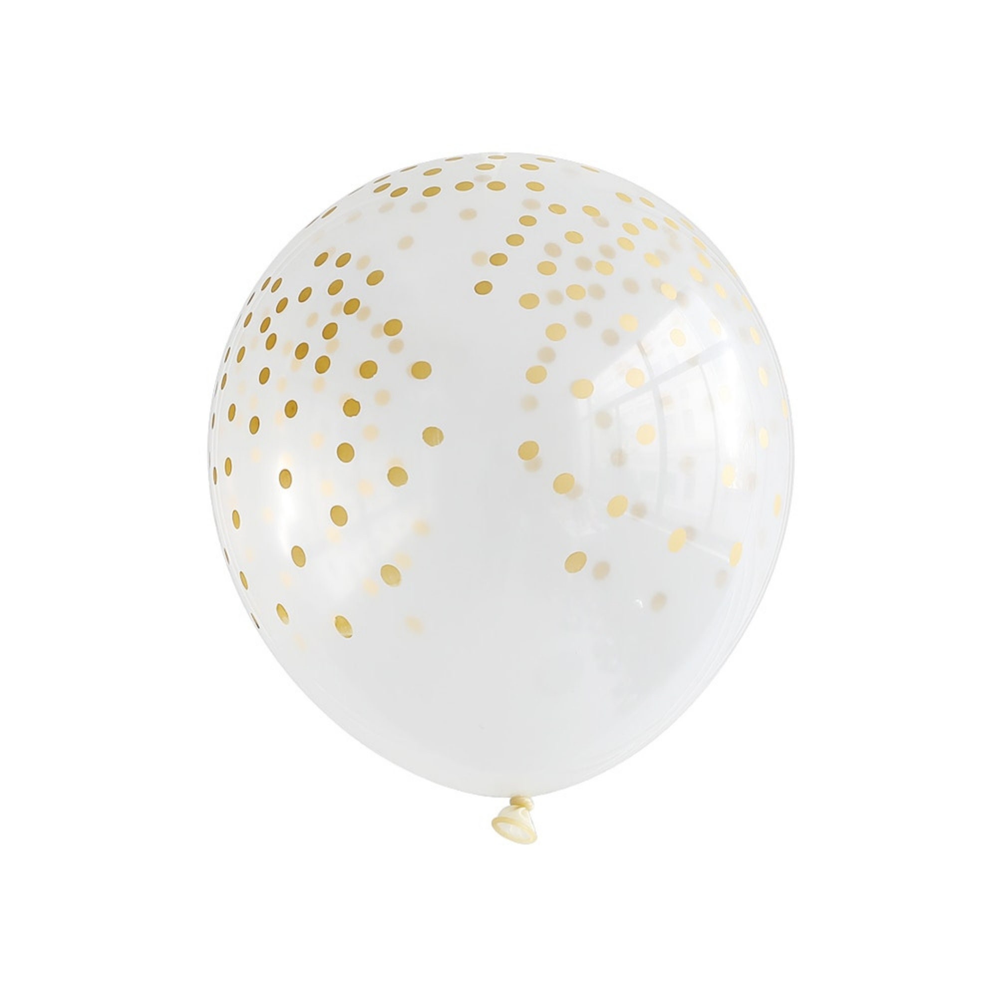 Black & Gold Balloon Arch Kit Polka Dot DIY Garland 149 Pieces