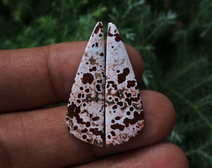 Java River Jasper Earring Pair