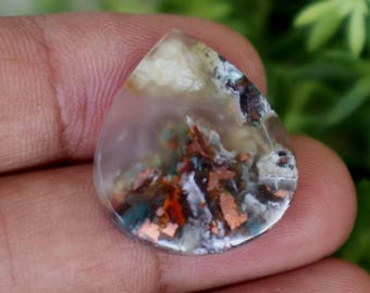 Chrysocolla With Native Copper