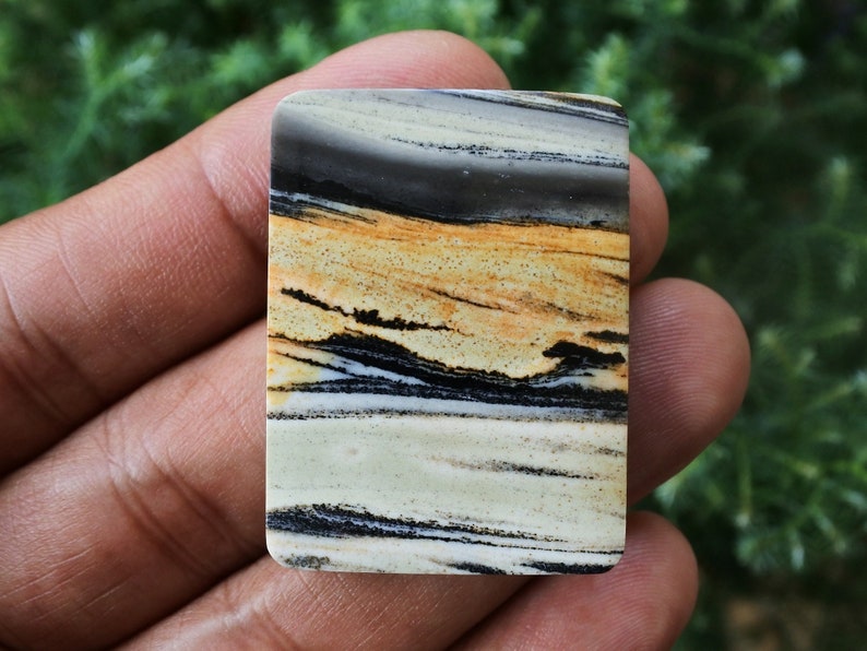 Large Java Landscape Jasper: Agate Crazy Lace Gemstone Slice - Etsy