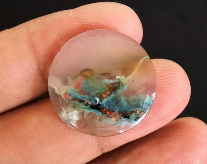 Chrysocolla Copper in Chalcedony