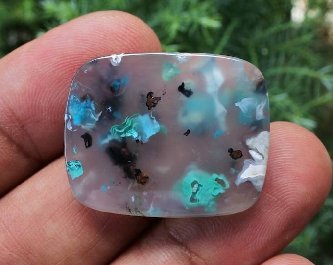 Chrysocolla Copper in Chalcedony