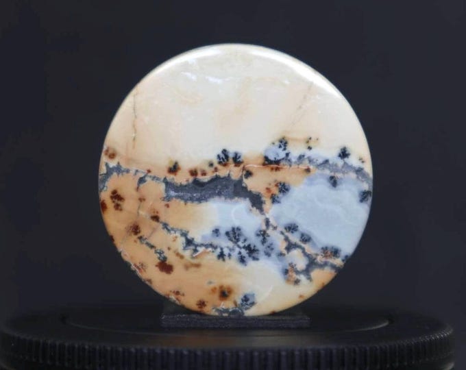 Maligano Jasper Cabochon (34x7.5mm)