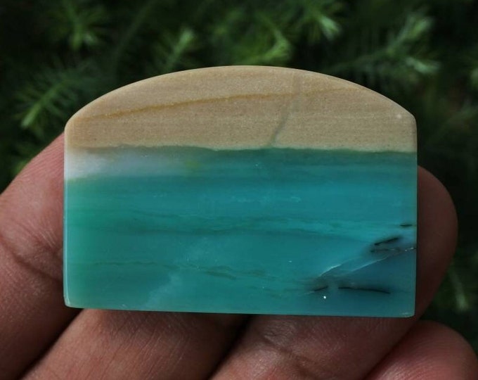 Scenic Blue Opalized Wood