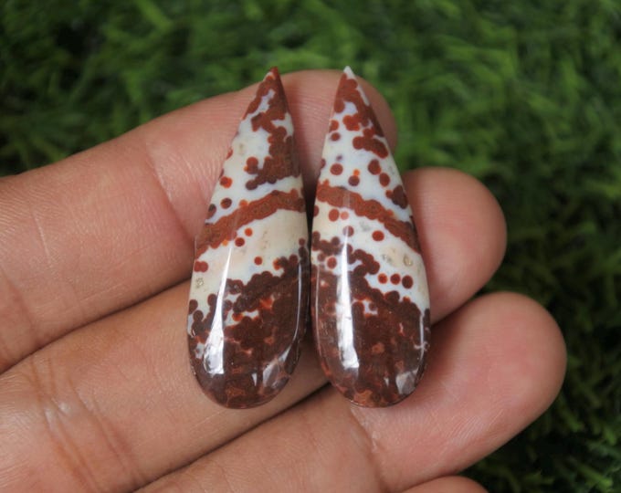 Java River Jasper Earring Pair