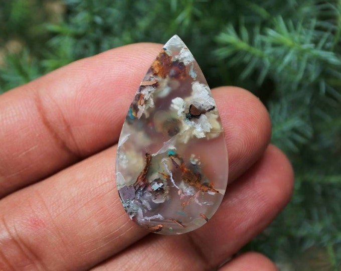 Native Copper Chrysocolla in Chalcedony