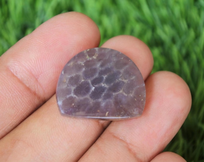 Translucent Purple Coral Agate