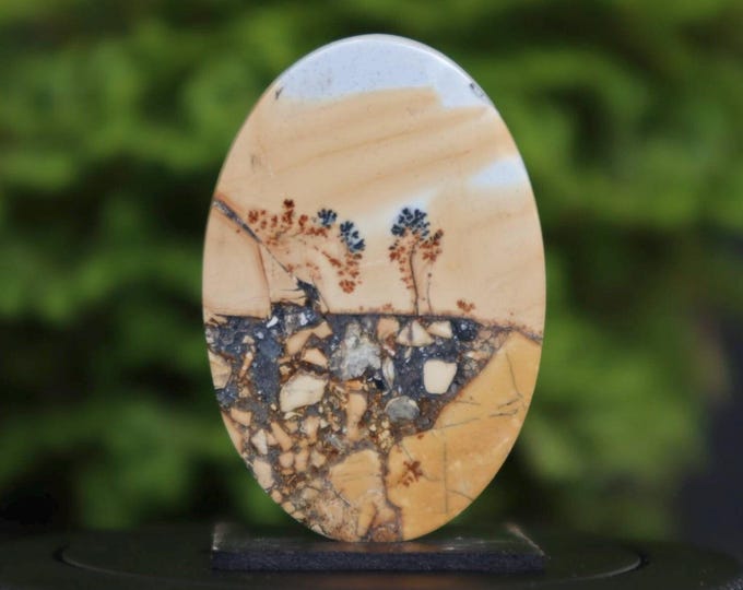 Maligano Jasper Stone: 36.5x25mm