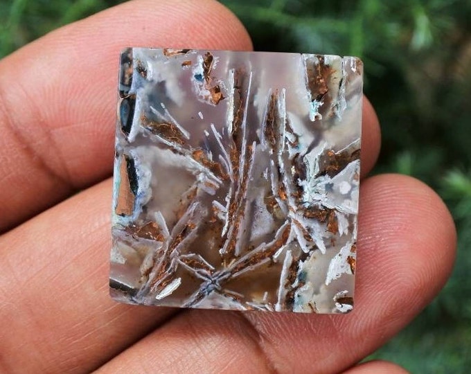 Copper in Purple Chalcedony