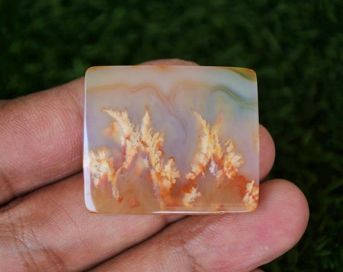 Flame Moss Agate