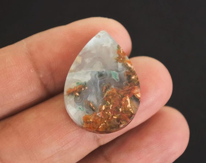 Chrysocolla Copper in Chalcedony