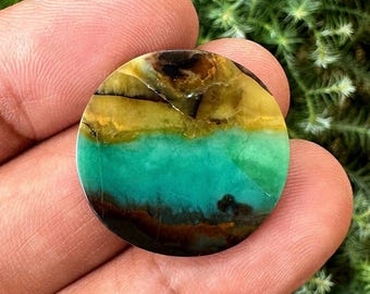 Madeira petrificada opalizada azul