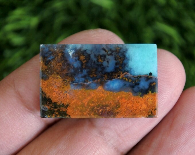 Multicolour Gem Silica Cabochon