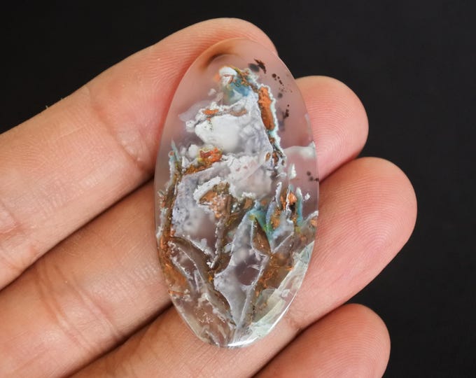 Chrysocolla Copper in Chalcedony