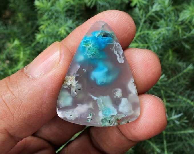 Chrysocolla Copper in Chalcedony