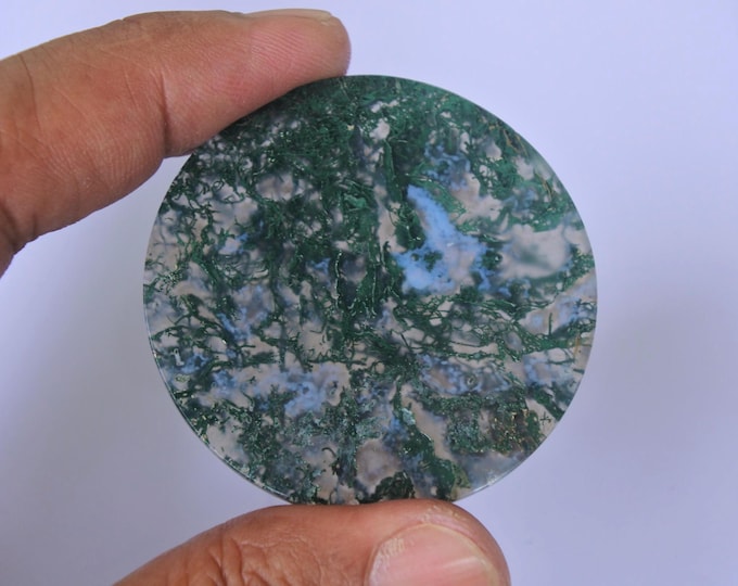 Large Green Moss Agate