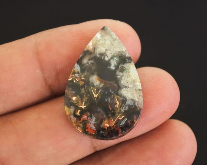 Chrysocolla Copper in Chalcedony