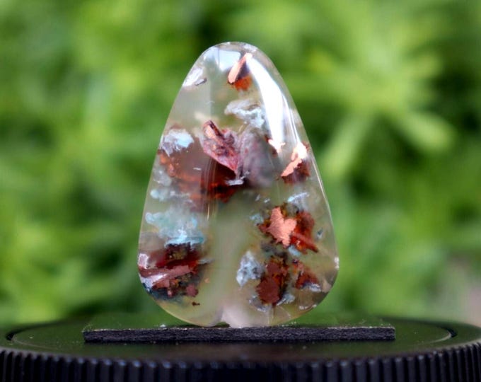 Chrysocolla With Native Copper