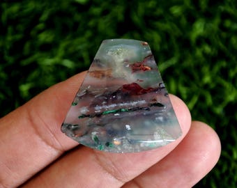 Multicolor Chrysocolla With Copper In Calchedony