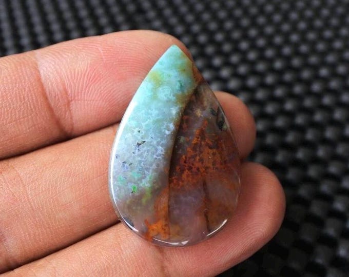 Scenic Blue Opalized Petrified Wood