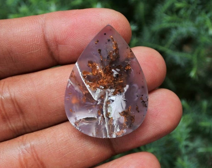 Copper in Purple Chalcedony