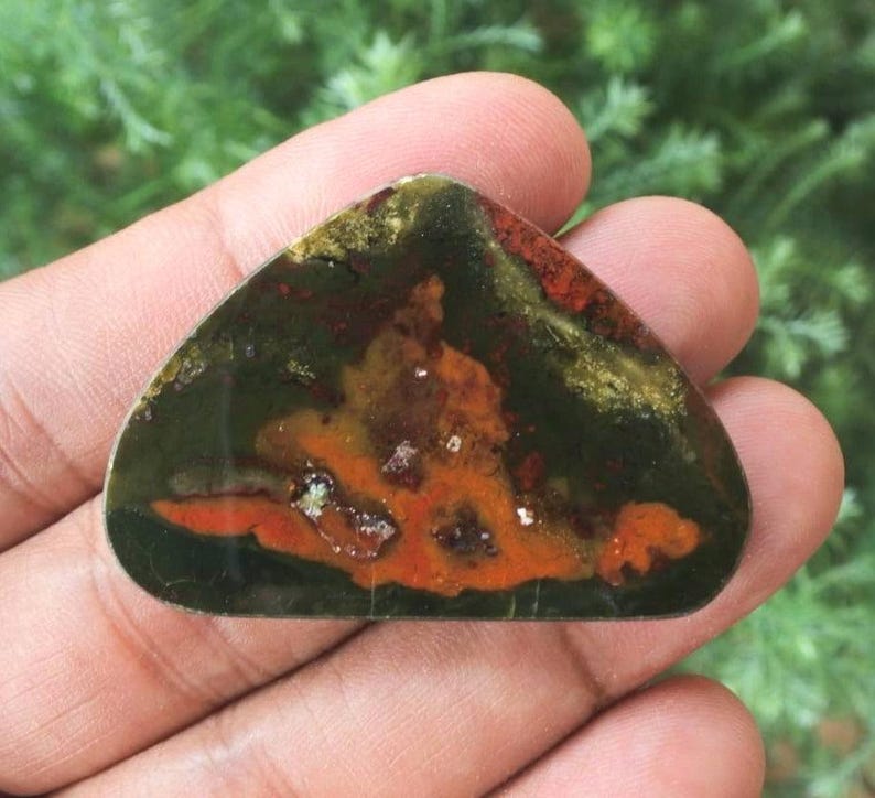 Mehrfarbiger Java Jaspis Bild 1