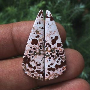 Java River Jasper Earring Pair