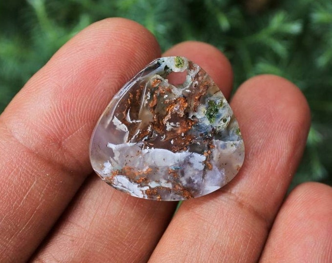 Copper in Purple Chalcedony