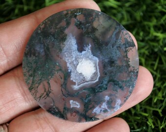 Large Green Moss Agate
