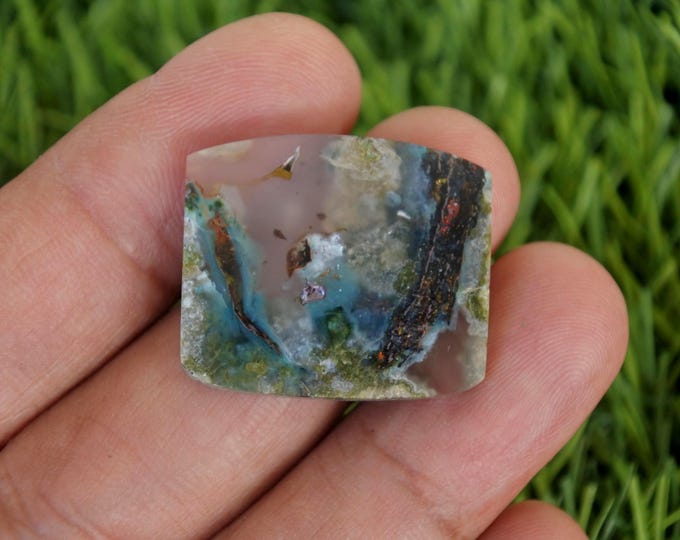Chrysocolla Copper in Chalcedony