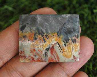Jaspe brechado, muestra mineral