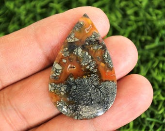 Marcasite Agate Cabochon
