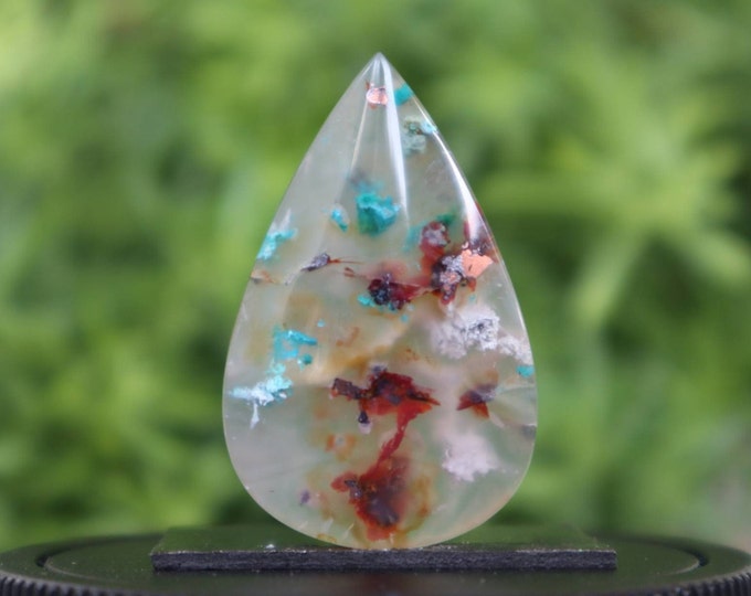Chrysocolla With Native Copper
