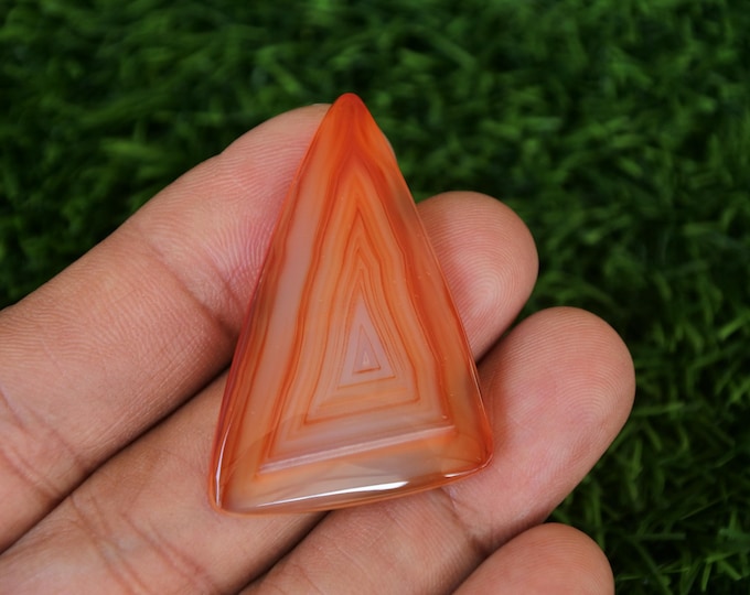 Banded Agate Heart Shape