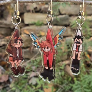 Mcyt Keychains! - Grian, Mumbo, and Goodtimeswithscar!